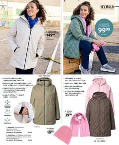 Ulla Popken Prospekt 	 ab 01.01.2026 gültig | Seite: 29 | Produkte: Steppjacke, Himbeere, Schal