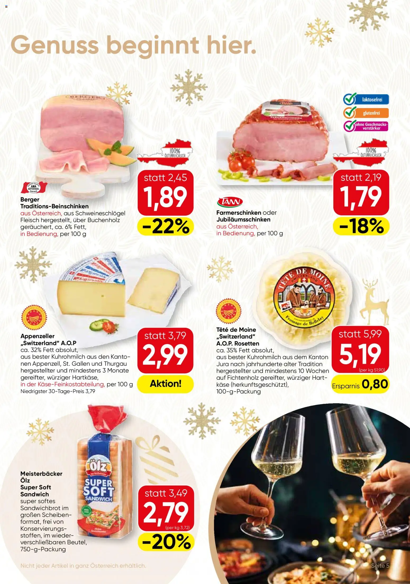 SPAR Gourmet Flugblatt - Niederösterreich gültig ab 11.12.2025 | Seite: 5 | Produkte: Käse