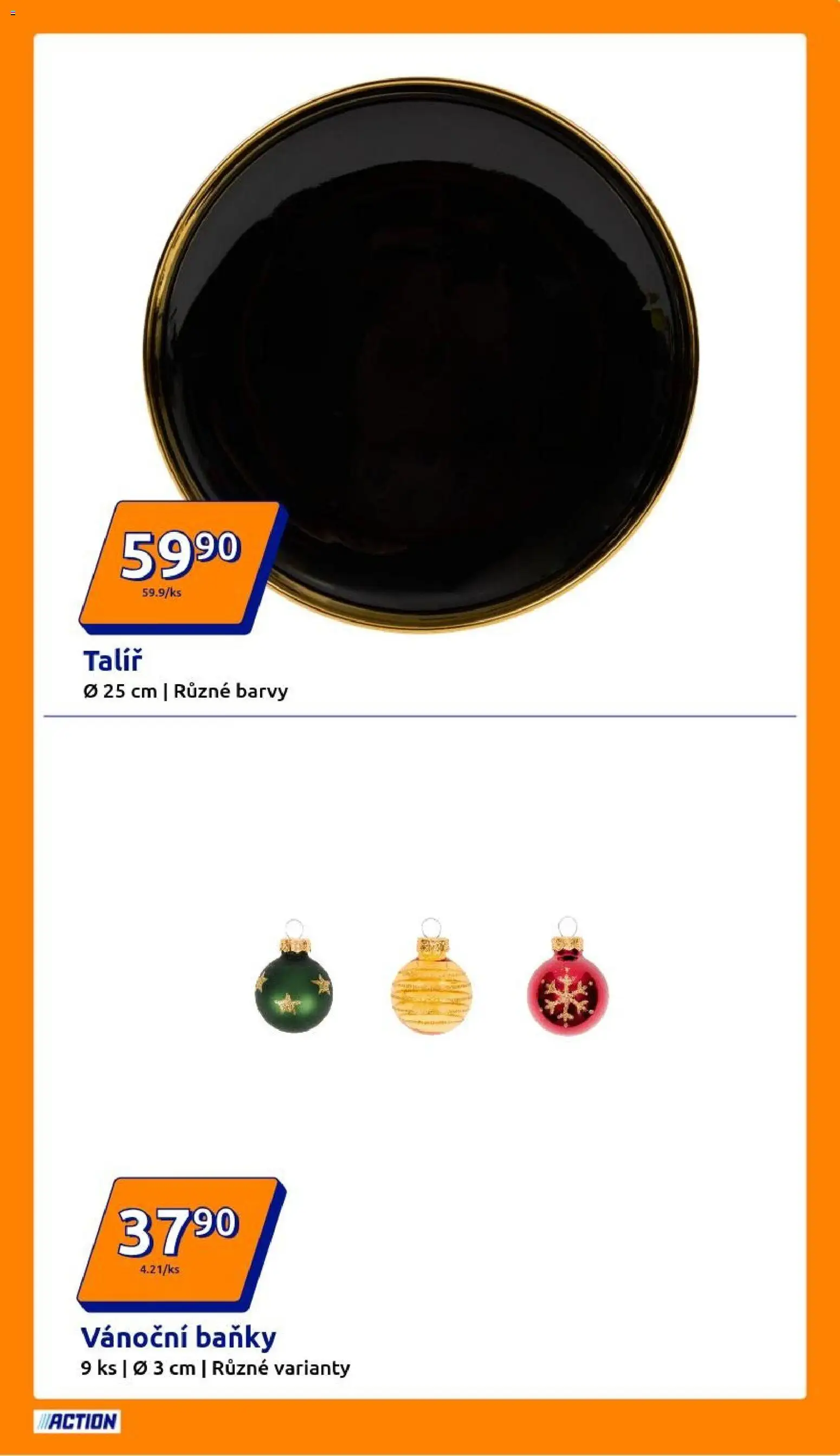 Action leták od 19.11.2025 | Strana: 23 | Produkty: Talíř, Barvy