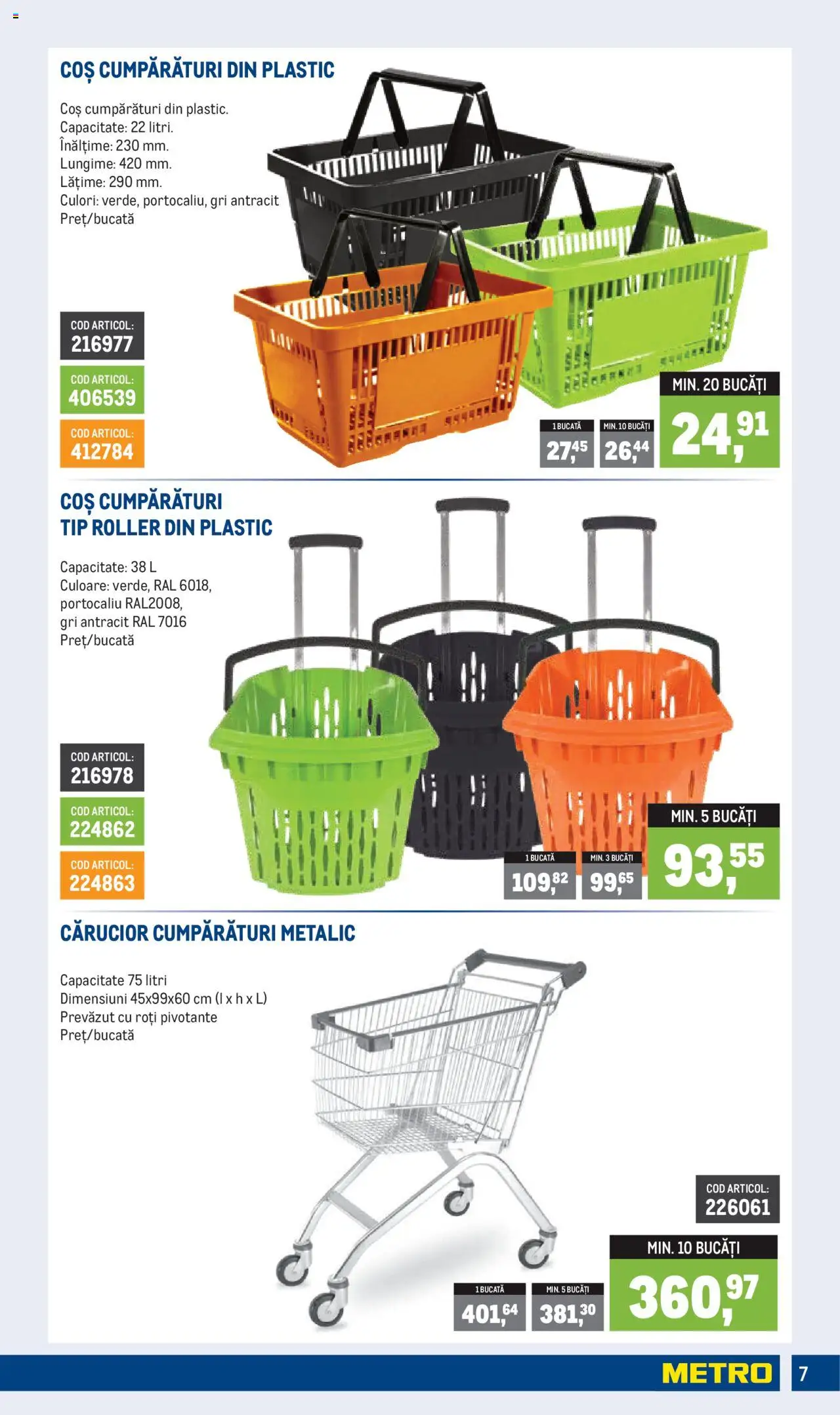 Catalog Metro – valabil de la 01.07.2025 | Pagină: 7 | Produse: Coș