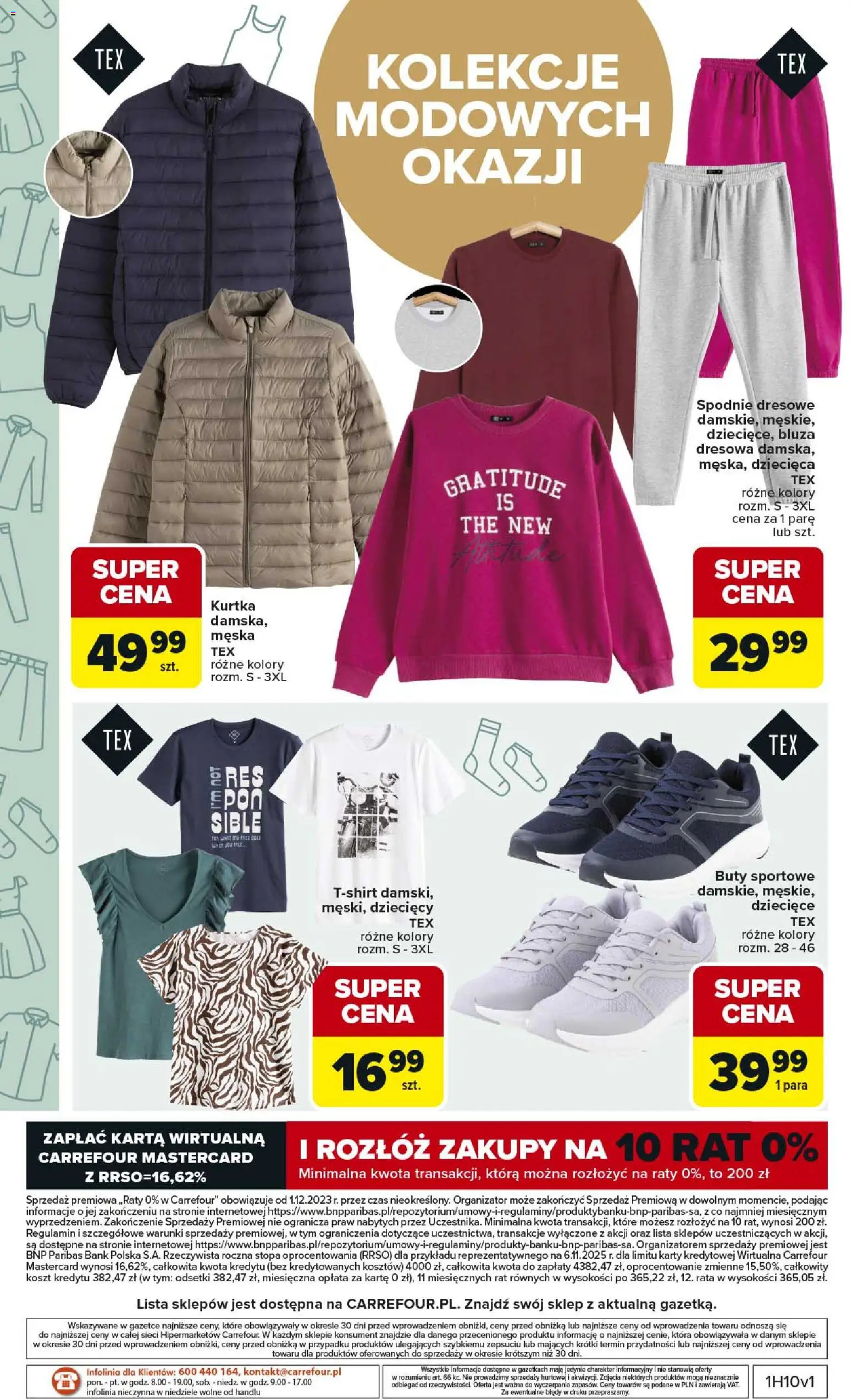 Carrefour gazetka - Łap super okazje od 02.03.2026 | Strona: 24 | Produkty: Buty sportowe, Karta, Kurtka, Spodnie