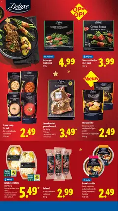 KNOLSELDERIJ SOEP, Knolselderij Soep Met venkel, 570 ml - Voorbeeld van een folder van Lidl, geldig van 24.11.2025 | Pagina: 26 | Producten: Fogyasztásmérő, Salami, Zalm, Dip