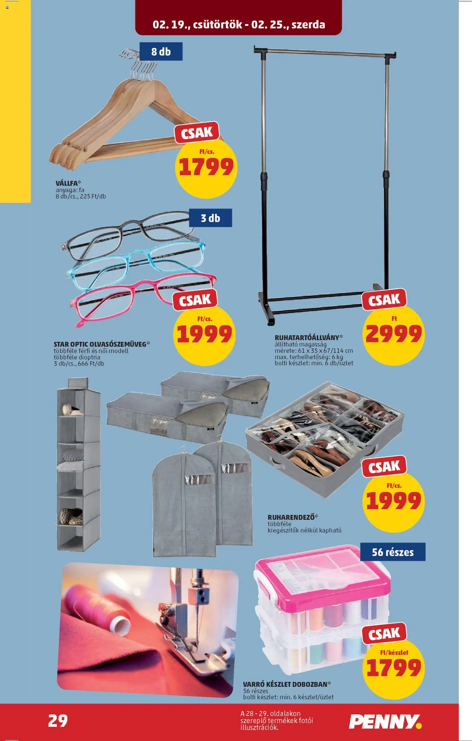 PENNY akciós ujság - amely érvényes a következő dátumtól: 19.02.2026 | Oldal: 33