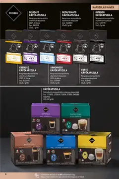 Metro - Mindenünk a kávé - amely érvényes a következő dátumtól: 01.10.2025 | Oldal: 5 | Termékek: Dolce Gusto, Nescafé, Kávékapszula, Cappuccino