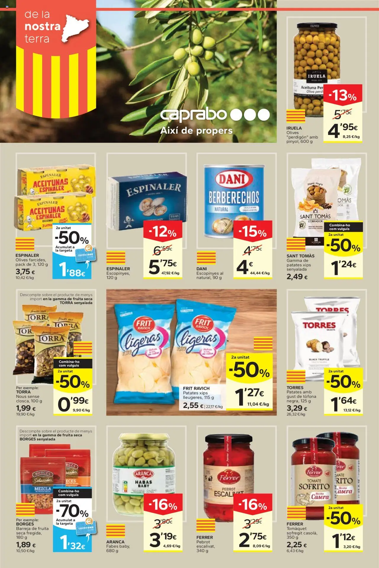 Caprabo - Ofertasses per a la tornada │ válido desde el 18.09.2025 | Página: 16