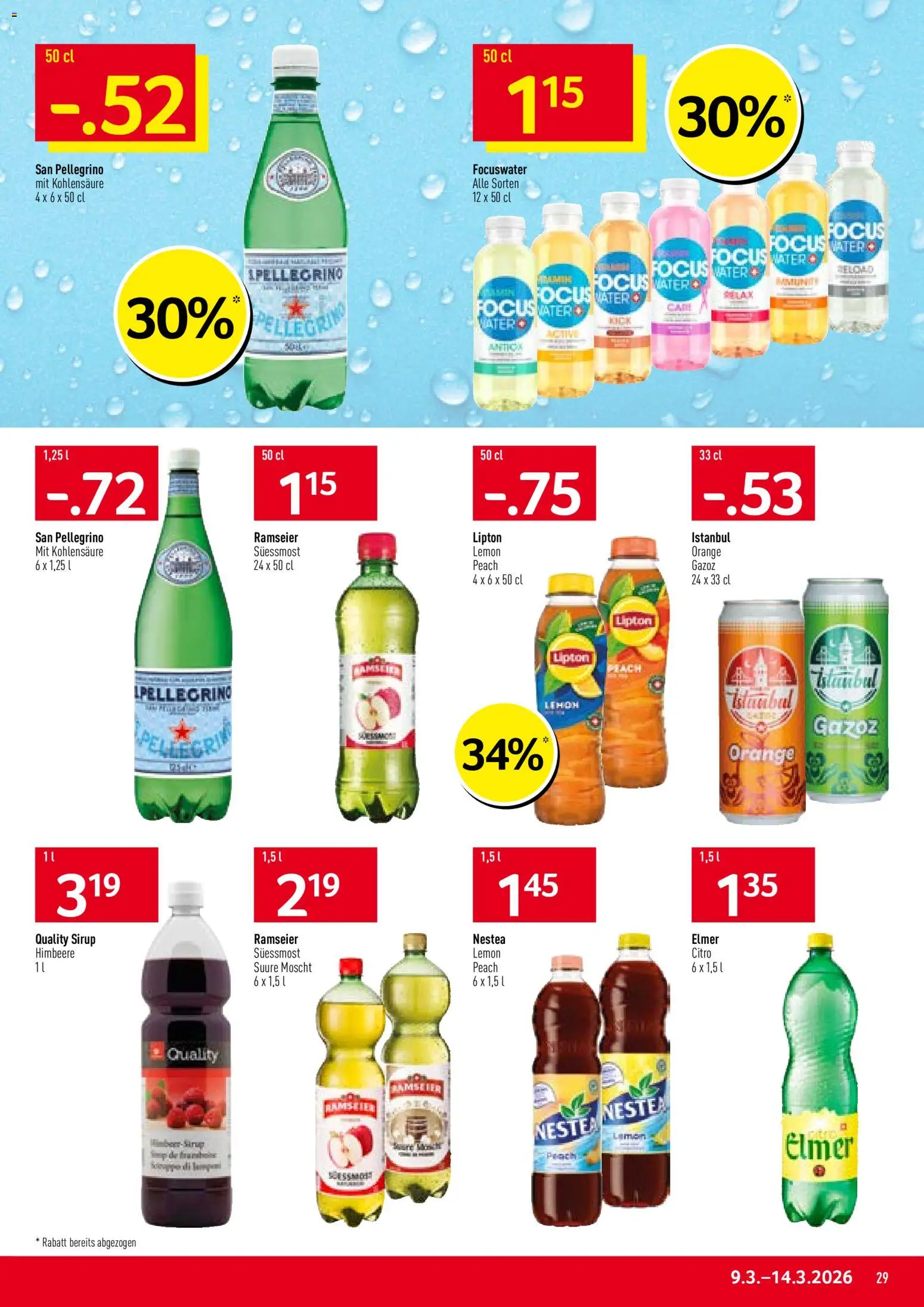 Prodega aktionen – gültig ab 09.03.2026 | Seite: 29 | Produkte: Sirup, Himbeere