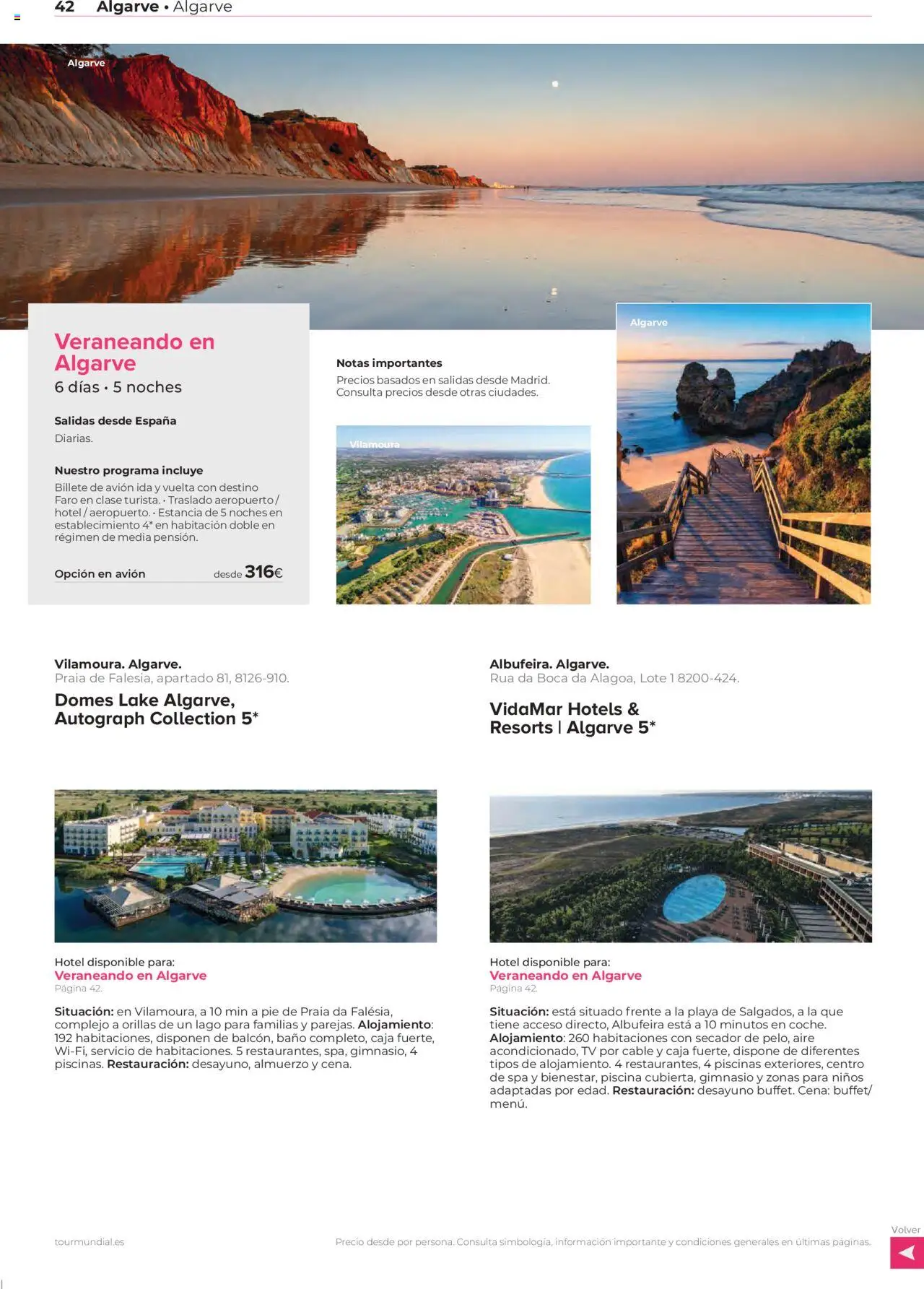 Viajes El Corte Inglés - Costas e islas │ válido desde el 26.03.2025 | Página: 42 | Productos: Cable, Caja, Baño