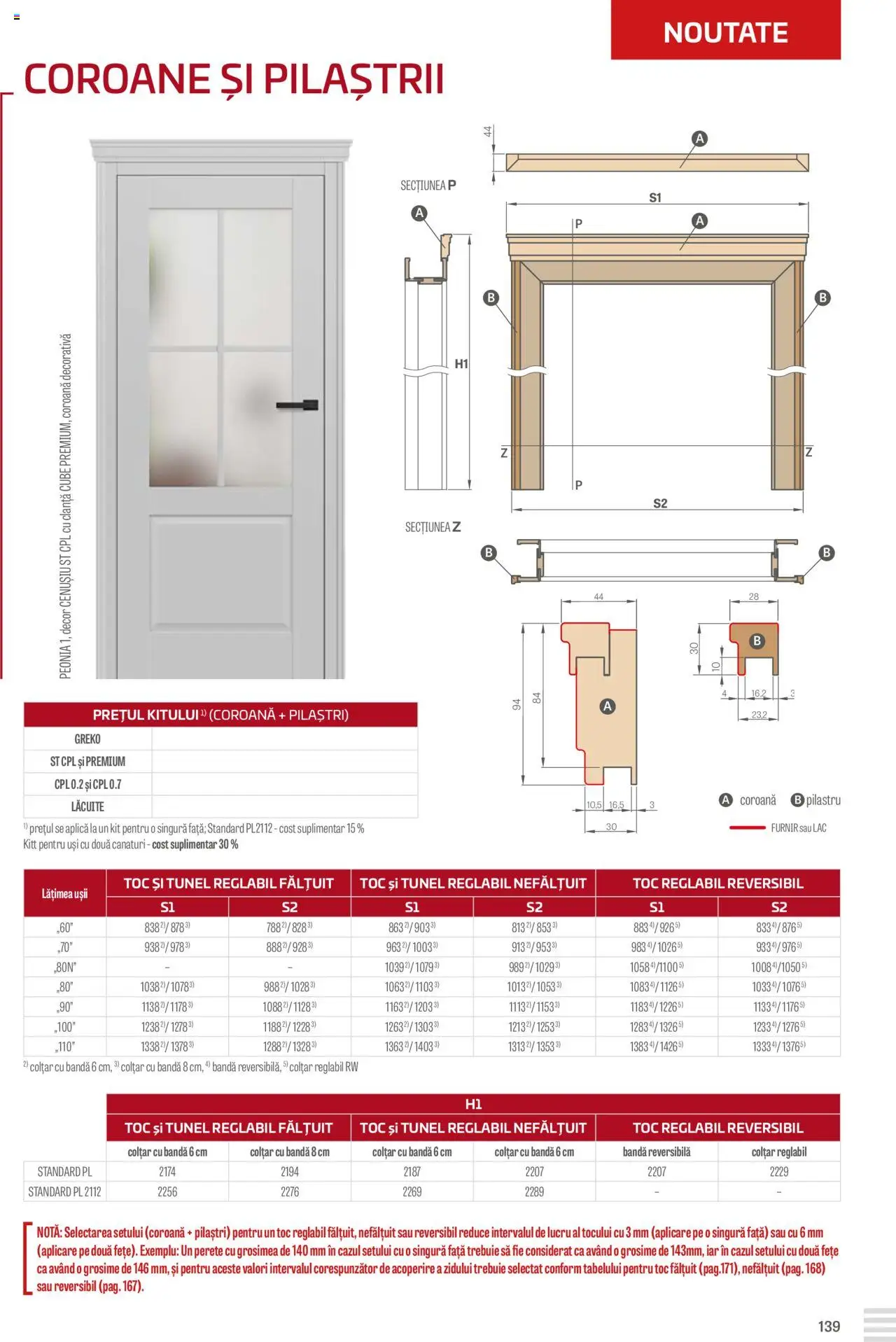 Noul catalog Proges – valabil de la 23.08.2024 | Pagină: 139 | Produse: Colțar