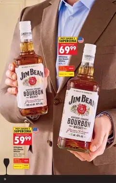 Pogląd oferty "Whiskey Jim Beam White, 40%, 700 ml" - ważna od 23.03.2026 | Strona: 38
