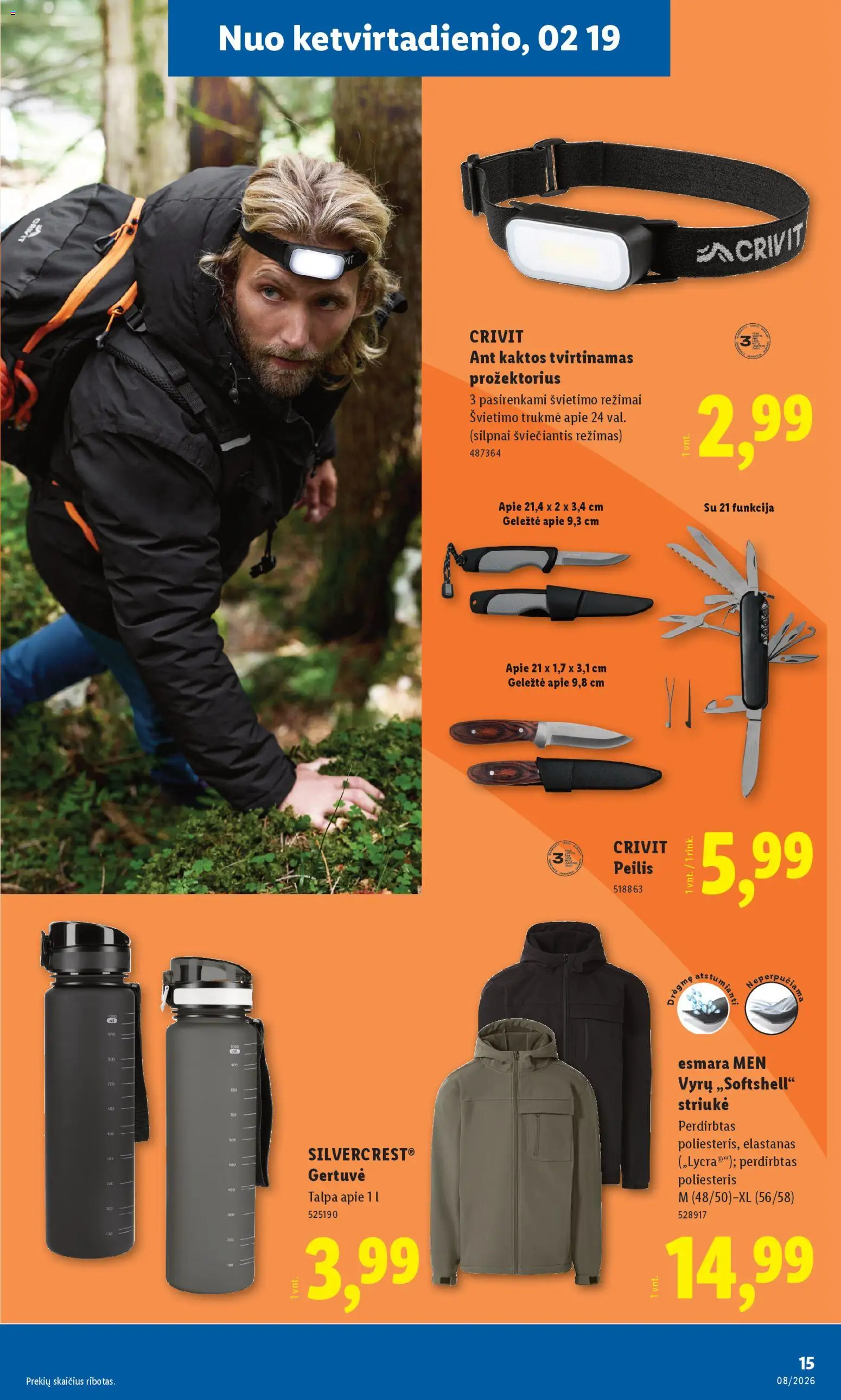 LIDL akcijos nuo 16.02.2026 | Puslapis: 15