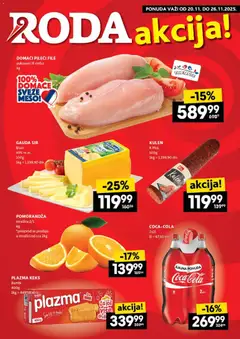 Roda katalog - pregled Roda kataloga - važi od 20.11.2025