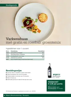 Sligro - M - Resto bistro favourite dish - Voorbeeld van een folder van Sligro, geldig van 08.10.2025 | Pagina: 26