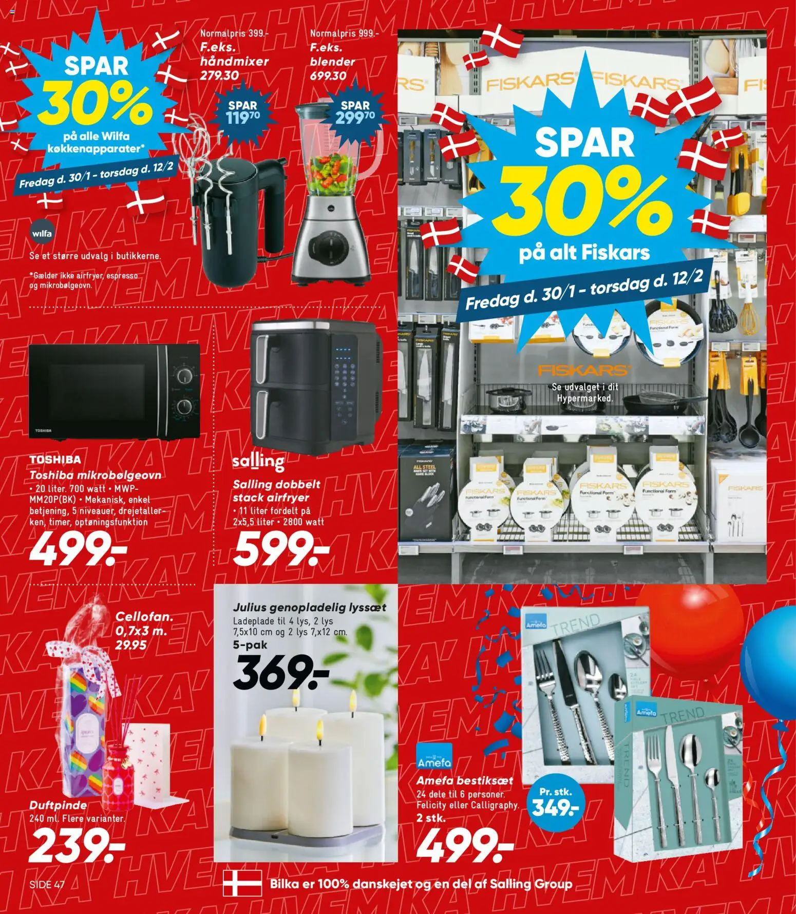 Bilka tilbudsavis – gyldig fra 30.01.2026 | Side: 12 | Produkter: Mikrobølgeovn