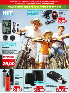 Kaufland gazetka - Mega okazje od 24.07.2025 | Strona: 20 | Produkty: Spodenki, Rower, Licznik rowerowy
