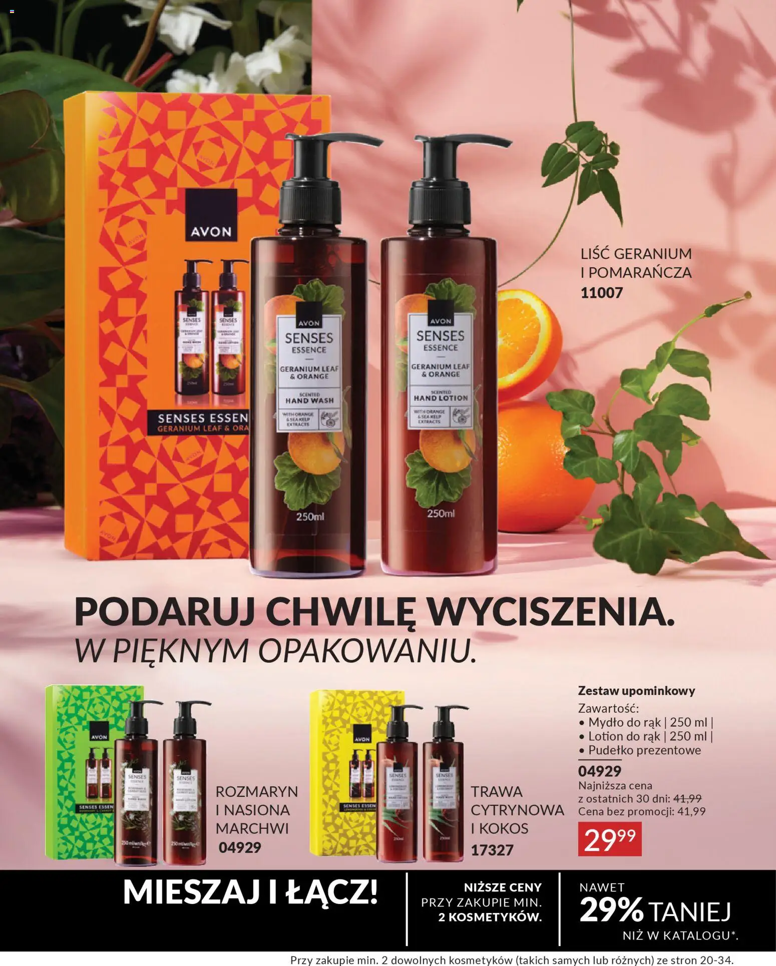 Avon Katalog mini od 16.02.2026 | Strona: 34 | Produkty: Rozmaryn, Nasiona, Mydło, Lotion