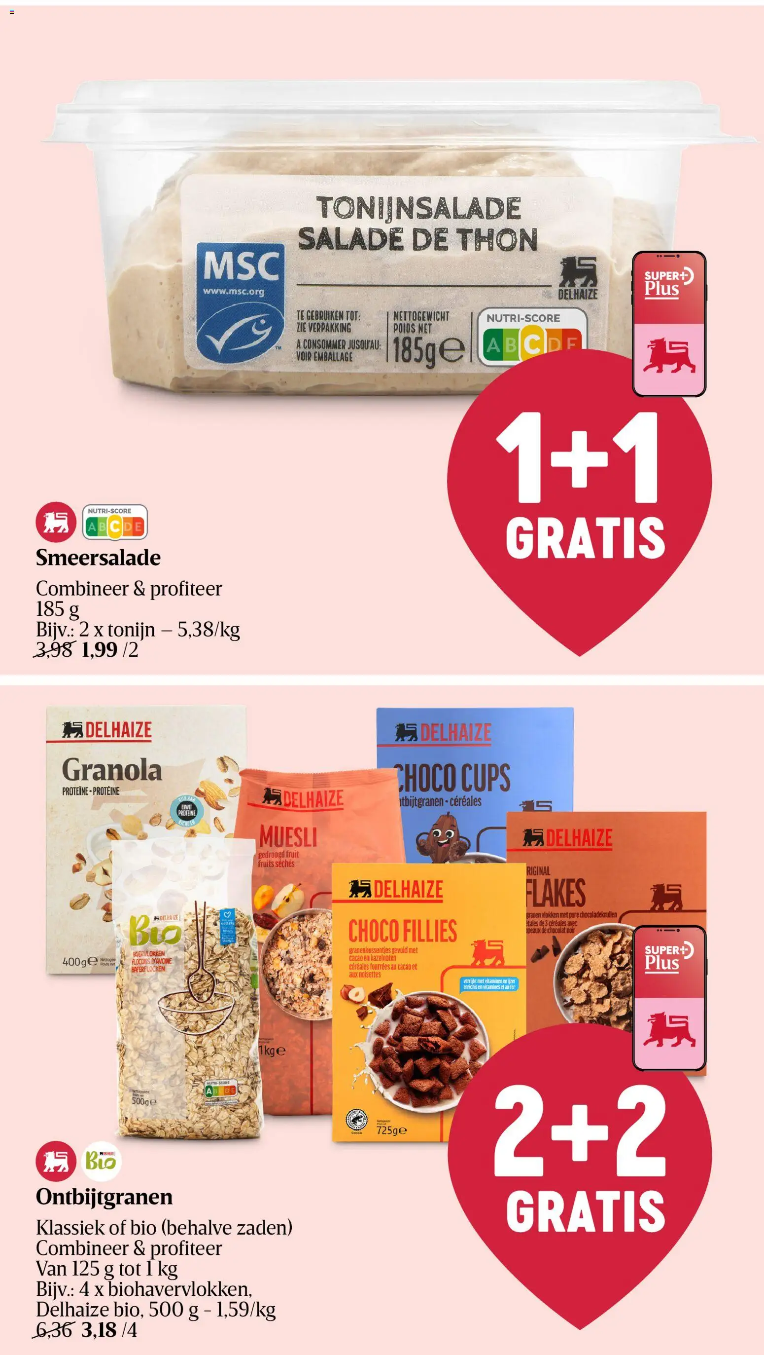 {H1} | Pagina: 2 | Producten: Vlokken, Salade, Tonijn, Muesli