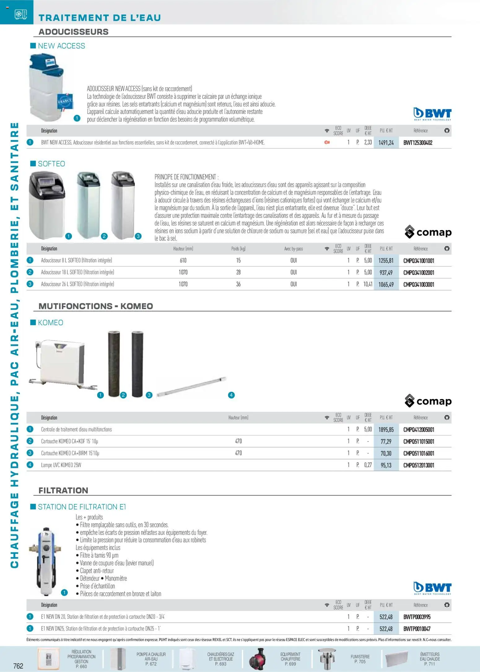 {H1} | Page: 107 | Produits: Poids, Sel, Prise, Lampe