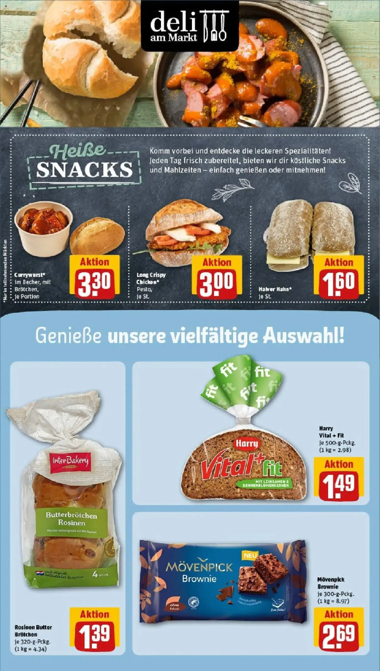 Rewe prospekt Düsseldorf / Lierenfeld	 – gültig ab 10.11.2025 | Seite: 11 | Produkte: Butter, Rosinen