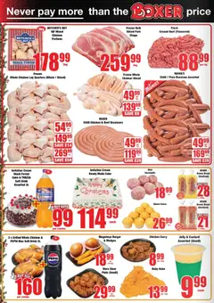 Boxer specials catalogue – valid from 17.12.2025 | Page: 2 | Products: Cake, Silla apilable, Beef, Cream