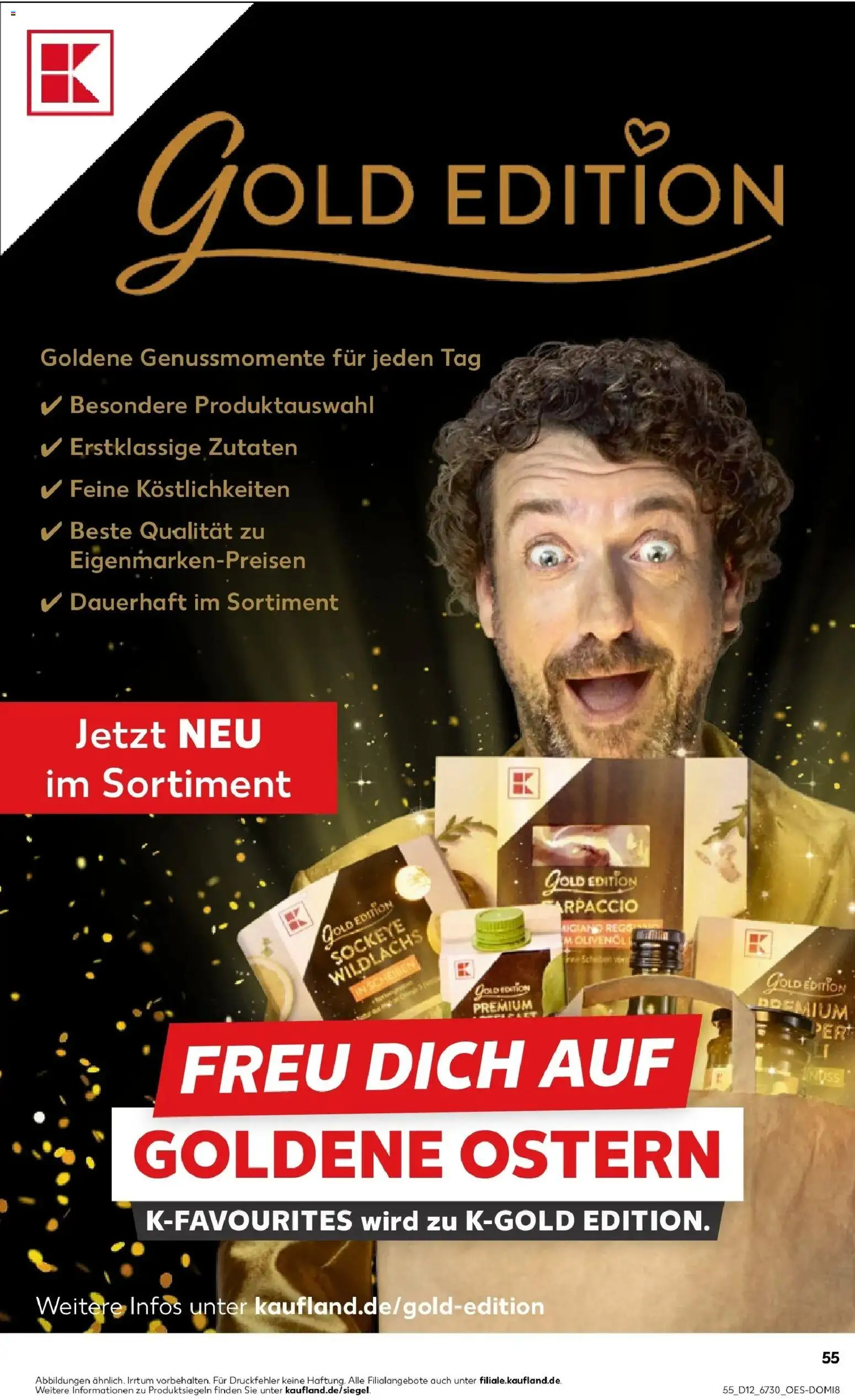 Kaufland Prospekt Reichenbach Im Vogtland	 – gültig ab 19.03.2026 | Seite: 55 | Produkte: Olivenol