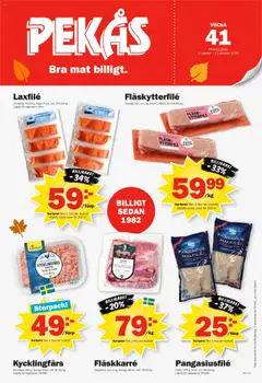 Pekås - erbjudanden - Grums - Förhandsvisning av reklamblad från butik Pekås aktuell från 06.10.2025