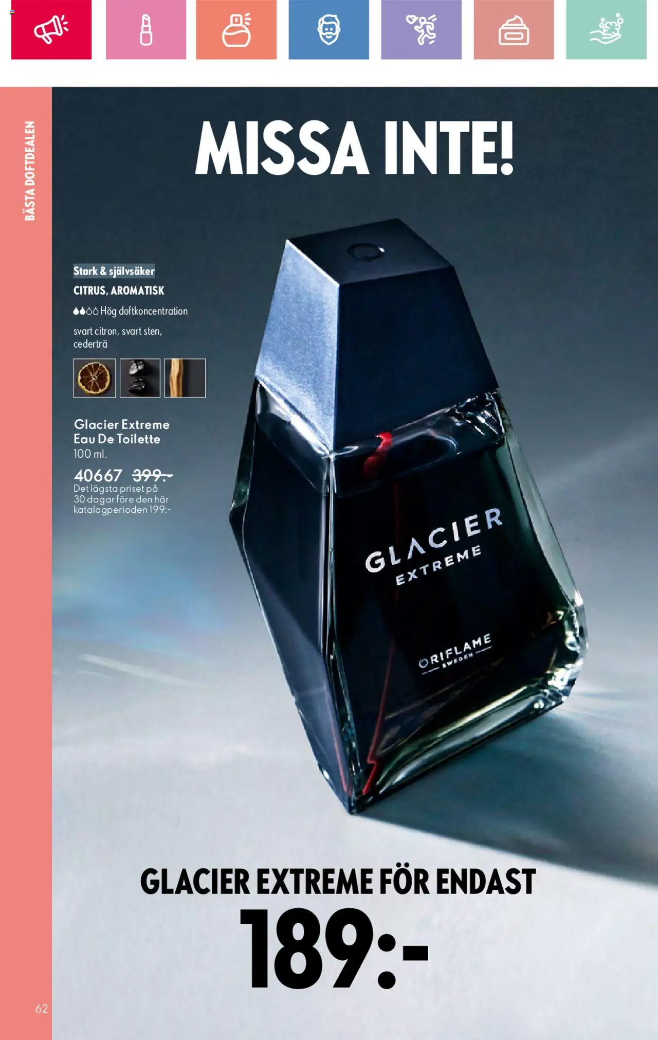 Oriflame reklamblad aktuell från 03.08.2025 | Sida: 62 | Produkter: Eau de toilette