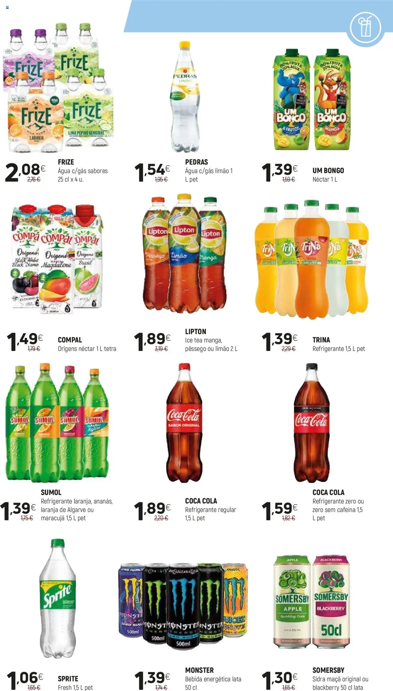 Coviran folheto │ válido de 23.09.2025 | Página: 13 | Produtos: Agua, Refrigerante, Maça, Somersby