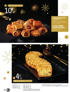 E.Leclerc - Prévisualisation de CAKE JAMBON SEC AUX OLIVES & TOMATES SÉCHÉES (1), La pièce de 230 g valide à partir de 02.12.2025 | Page: 26 | Produits: Olives, Tomates séchées, Jambon, Tomates