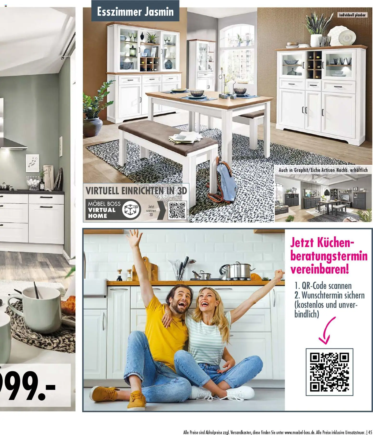 SB Möbel Boss Küchenkatalog 2026 – gültig ab 09.04.2026 | Seite: 45