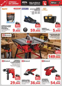 Anteprima del volantino Brico io volantino valido a partire dal 05.03.2026 | Pagina: 18 | Prodotti: Guanti, Cavo, Sega, Smerigliatrice
