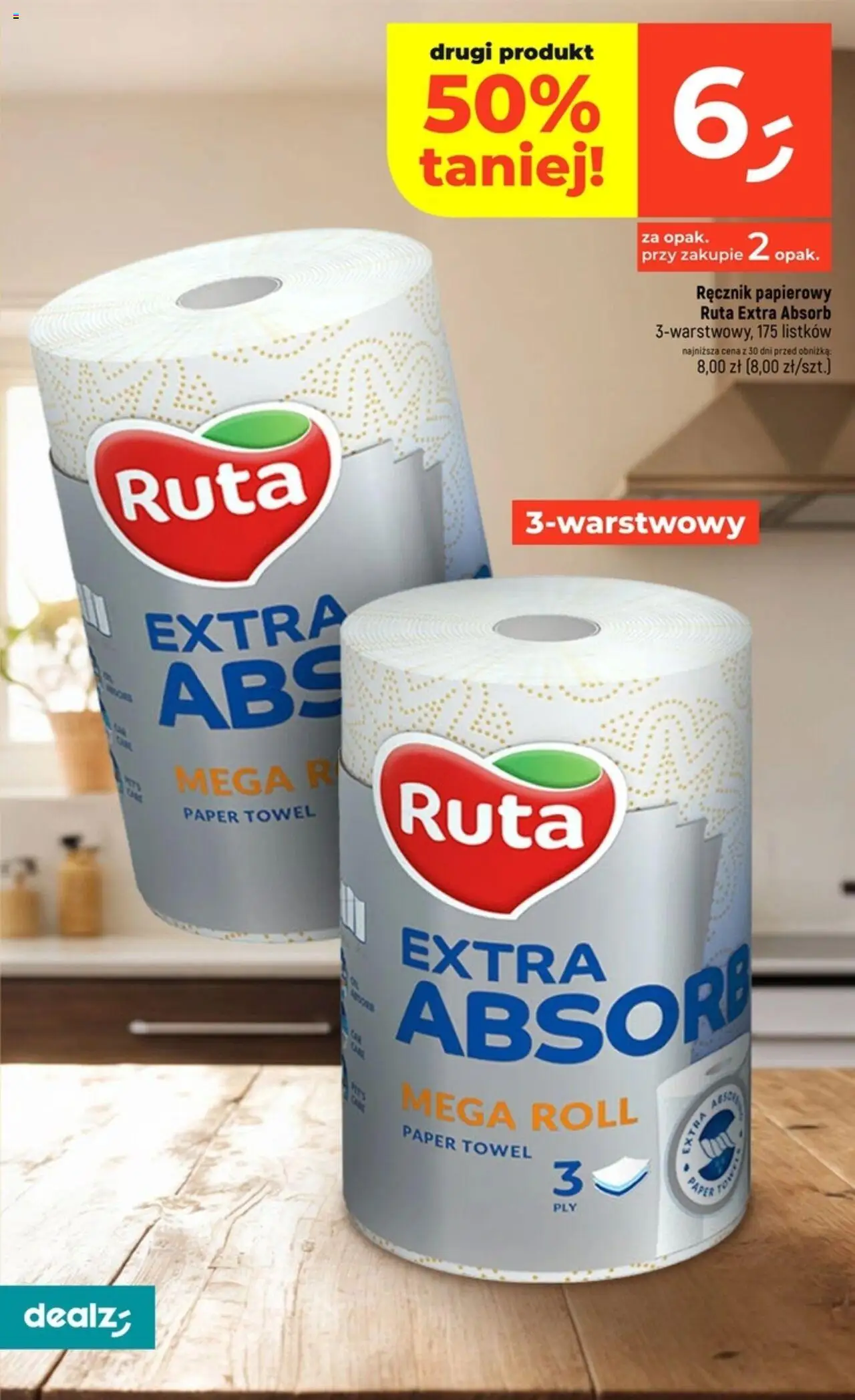 Dealz Gazetka od 14.08.2025 | Strona: 20 | Produkty: Ręcznik papierowy