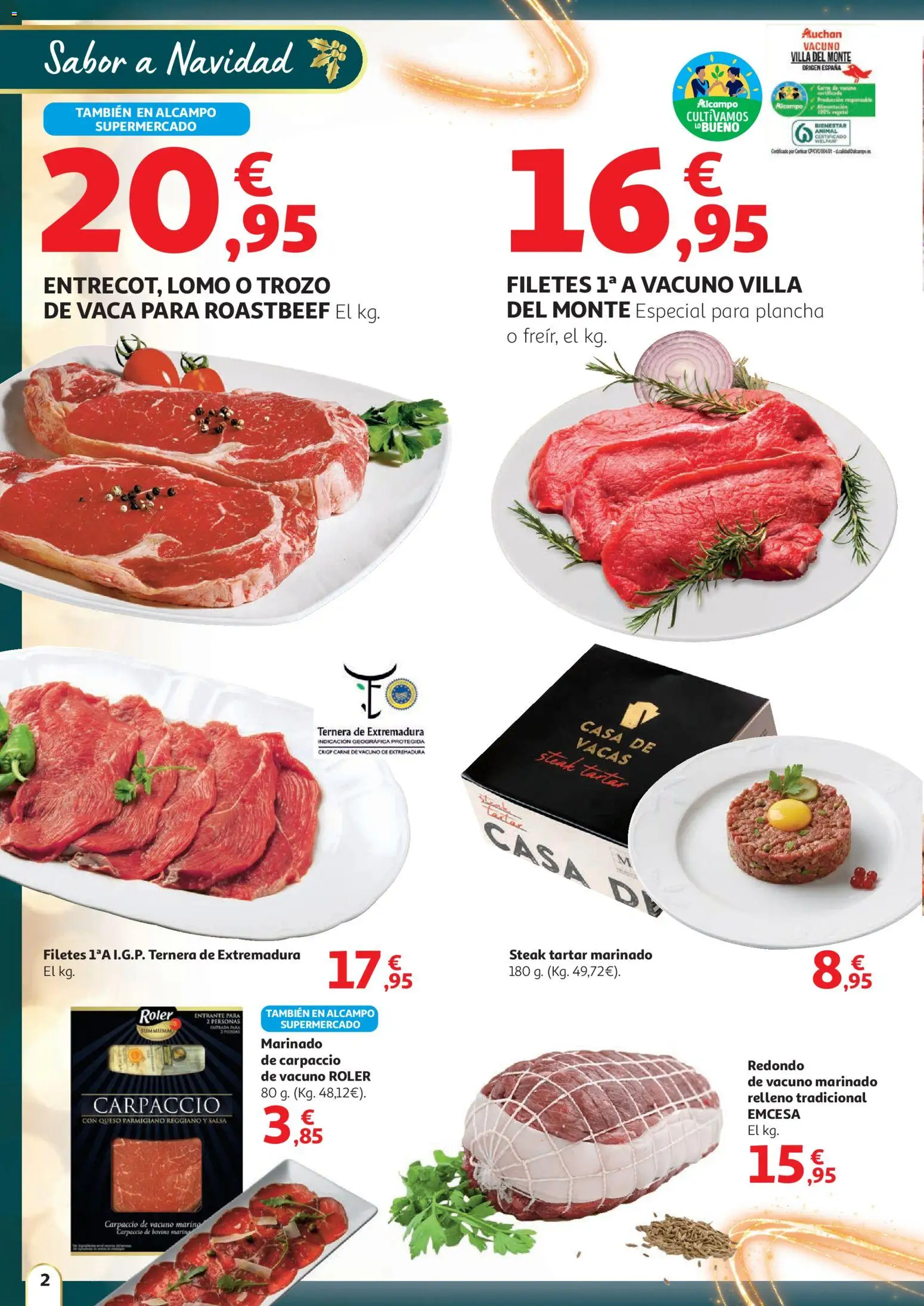 Alcampo - HG Unico │ válido desde el 11.12.2025 | Página: 2 | Productos: Μπιμπερό, Queso, Plancha