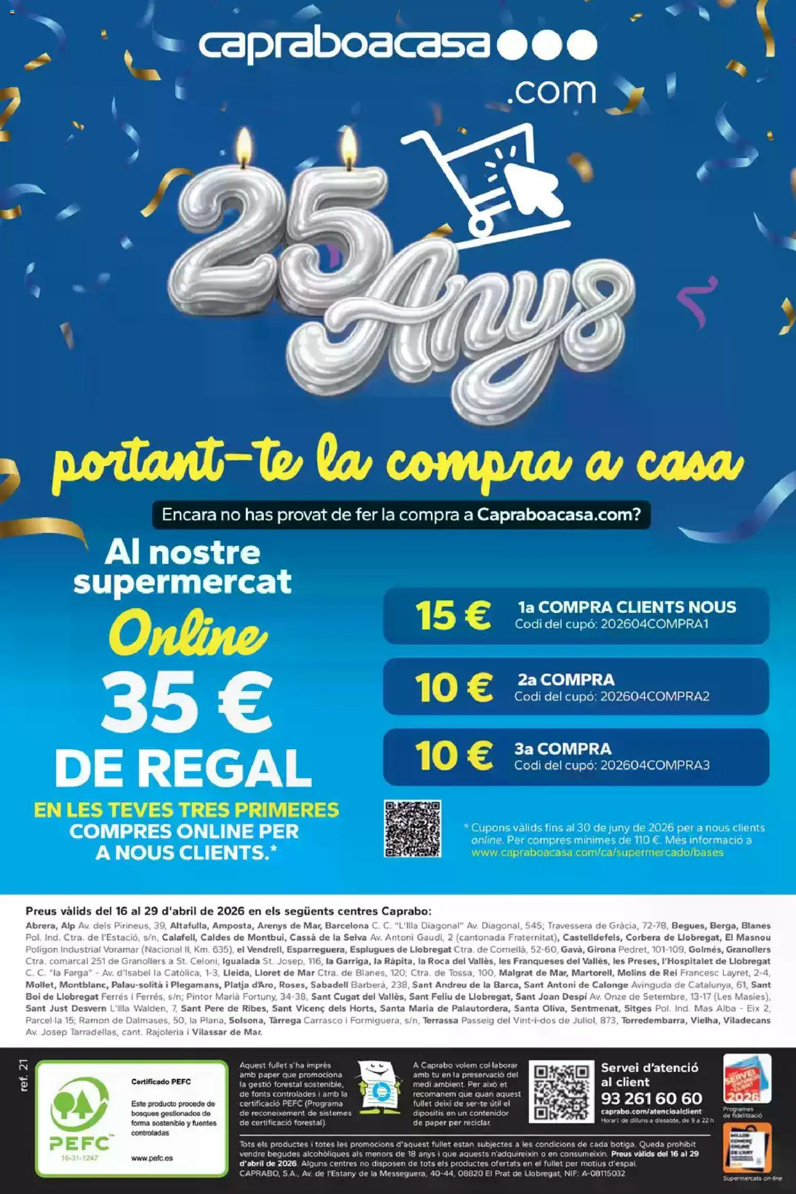 Caprabo folleto │ válido desde el 16.04.2026 | Página: 16
