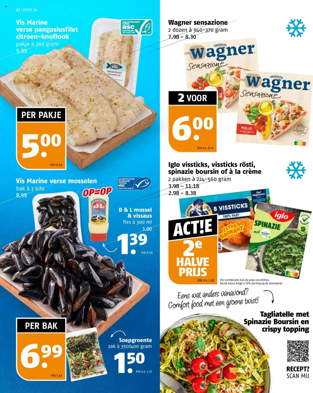  | Pagina: 22 | Producten: Spinazie, Vis, Zak, Smart tv