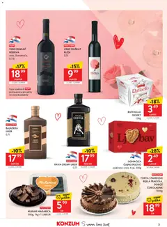 TORTA STAMEVSKI BIJELA FRAGOLA, DOBOŠ ČOKOLADNA, 1000g - Pregled kataloga iz trgovine Konzum, vrijedi od 04.02.2026 | Stranica: 3