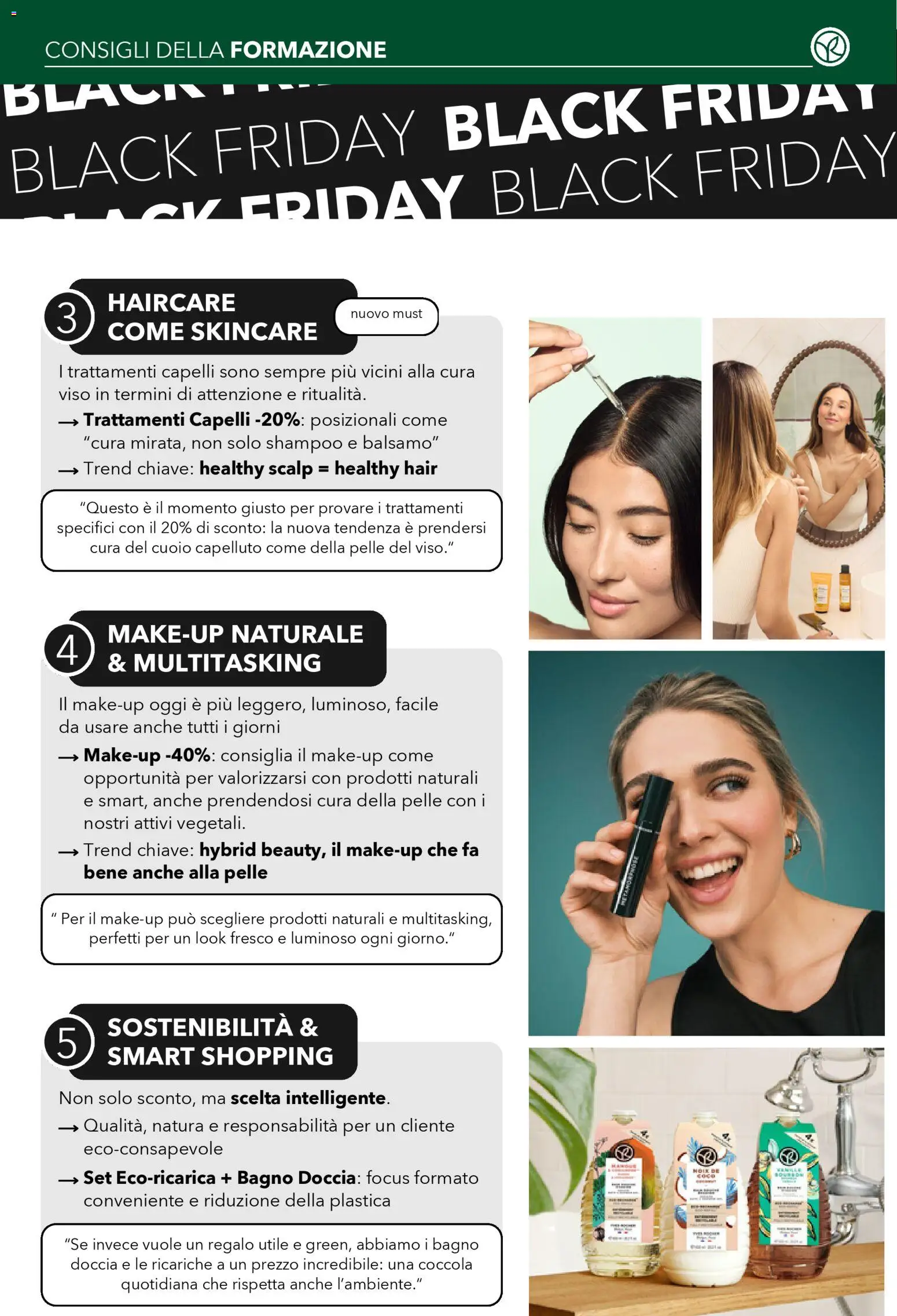 Volantino Yves Rocher del 11.11.2025 | Pagina: 12 | Prodotti: Shampoo, Balsamo, Bagno, Doccia