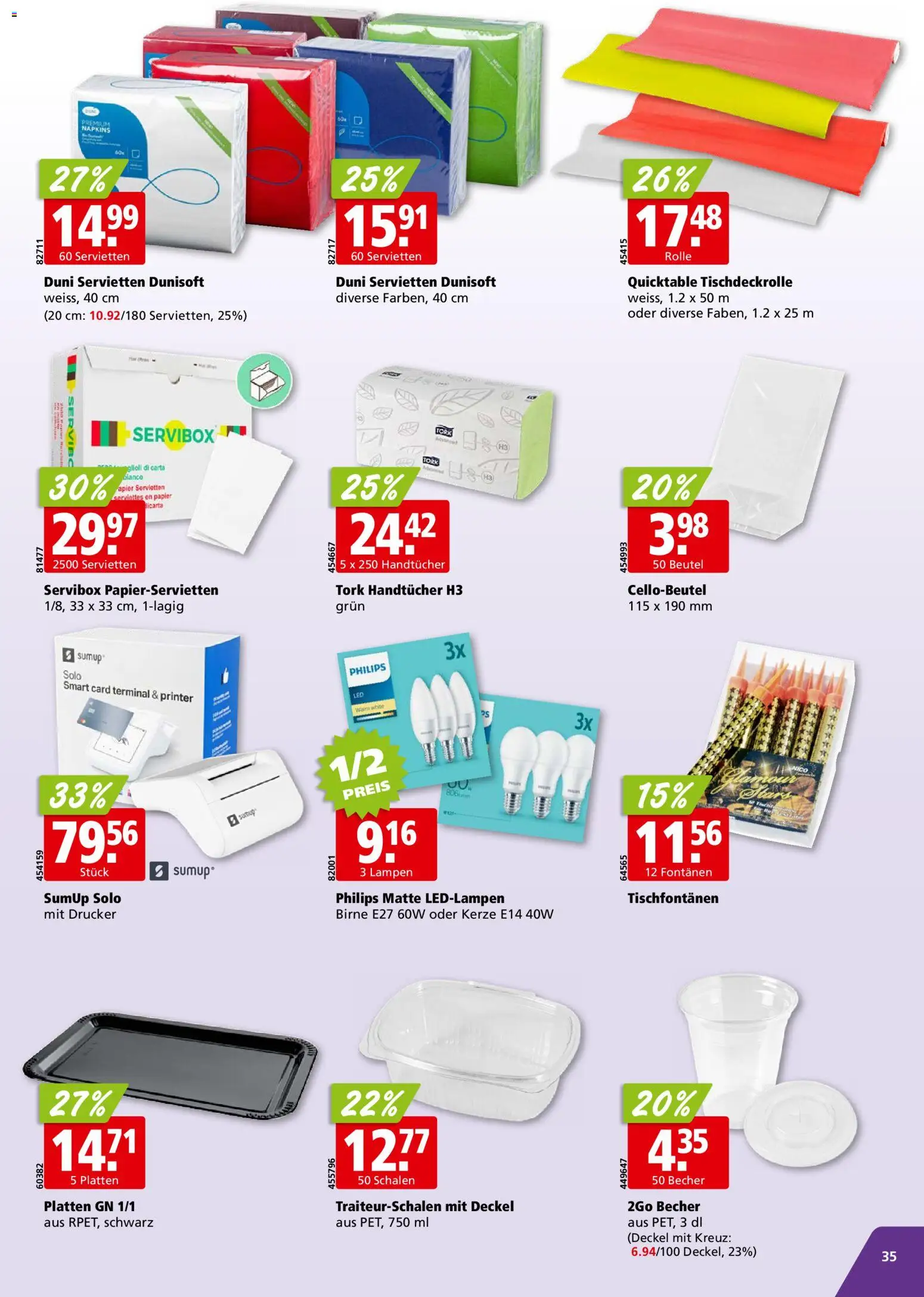 Aligro Aktionen Chavannes, Matran, Genf, Sitten – gültig ab 08.12.2025 | Seite: 35 | Produkte: Birne, Drucker, Philips