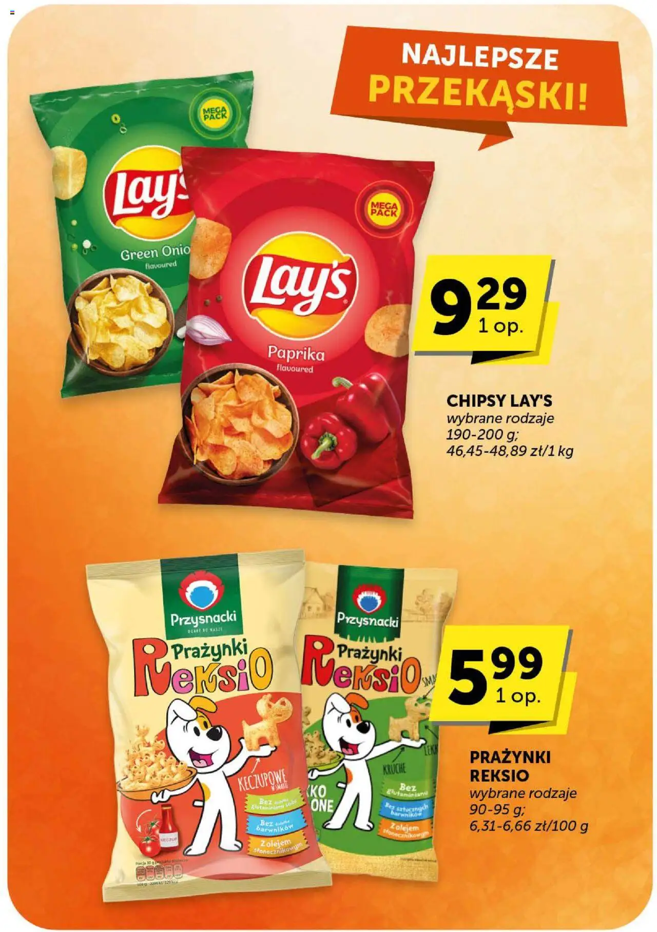 Euro Sklep Gazetka - Market od 21.08.2025 | Strona: 23 | Produkty: Chipsy