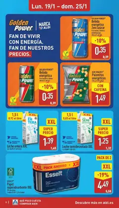 Vista previa Leche entera XXL, Leche entera XXL 1,5 l válido desde el 19.01.2026 | Página: 8