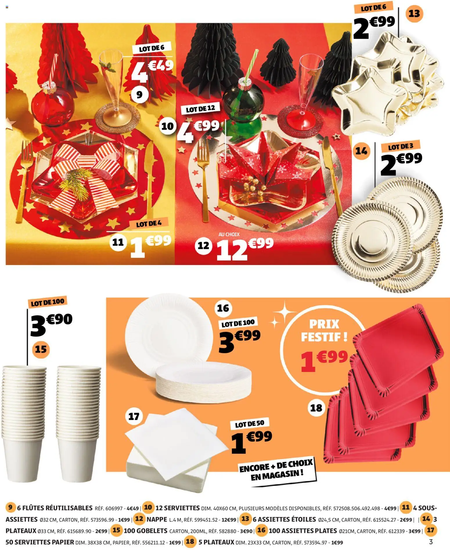 {H1} | Page: 3 | Produits: Nappe