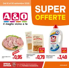 Anteprima del volantino Volantino A&O	 valido a partire dal 15.09.2025