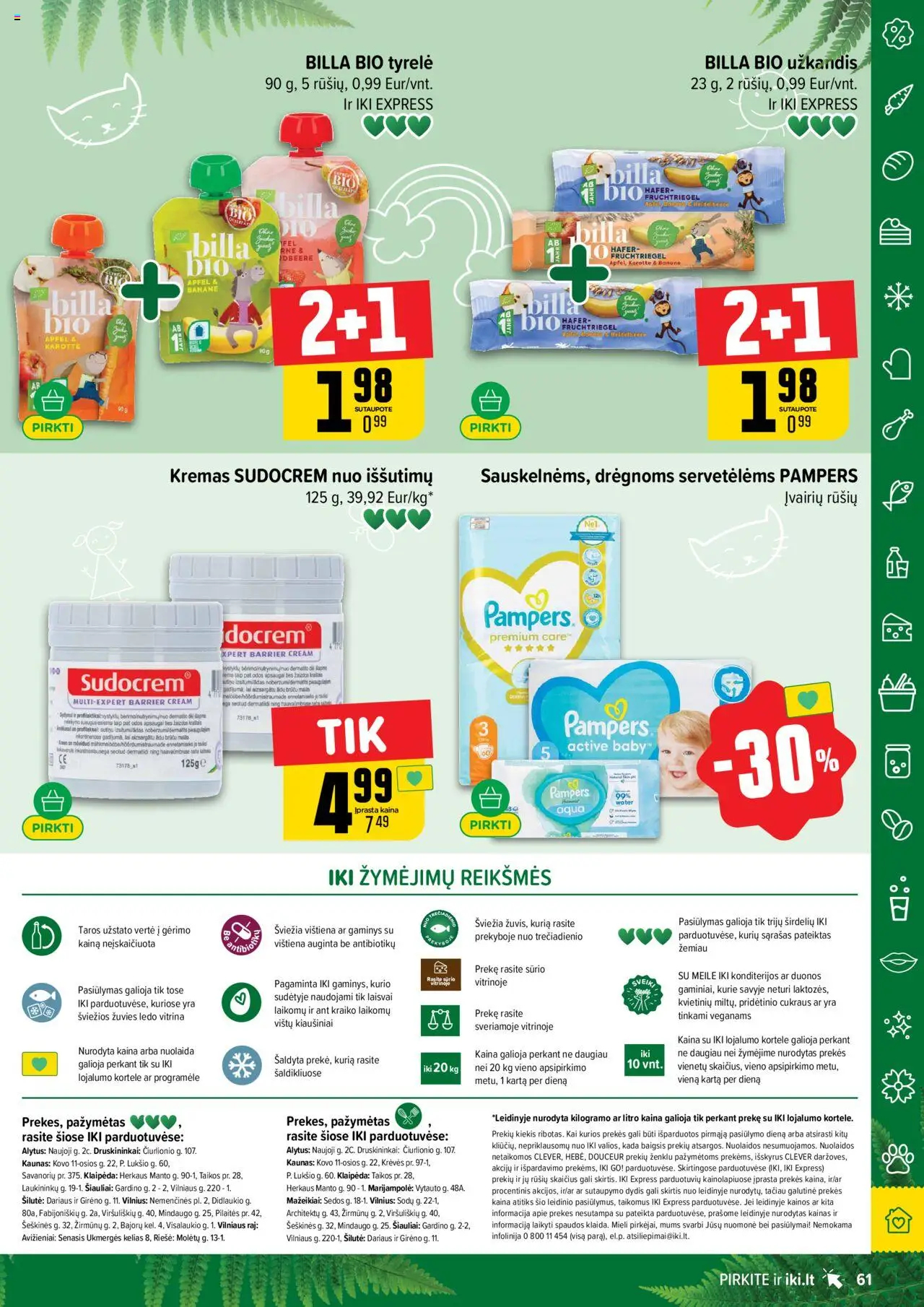 IKI leidinys│galioja nuo 16.06.2025 | Puslapis: 61 | Prekių: Kremas, Kiaušiniai, Vištiena