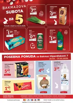 Bakmaz - Katalog - Pregled kataloga iz trgovine Bakmaz, vrijedi od 25.03.2026 | Stranica: 8 | Proizvodi: Dorina, Čokolada, Pivo, Keks
