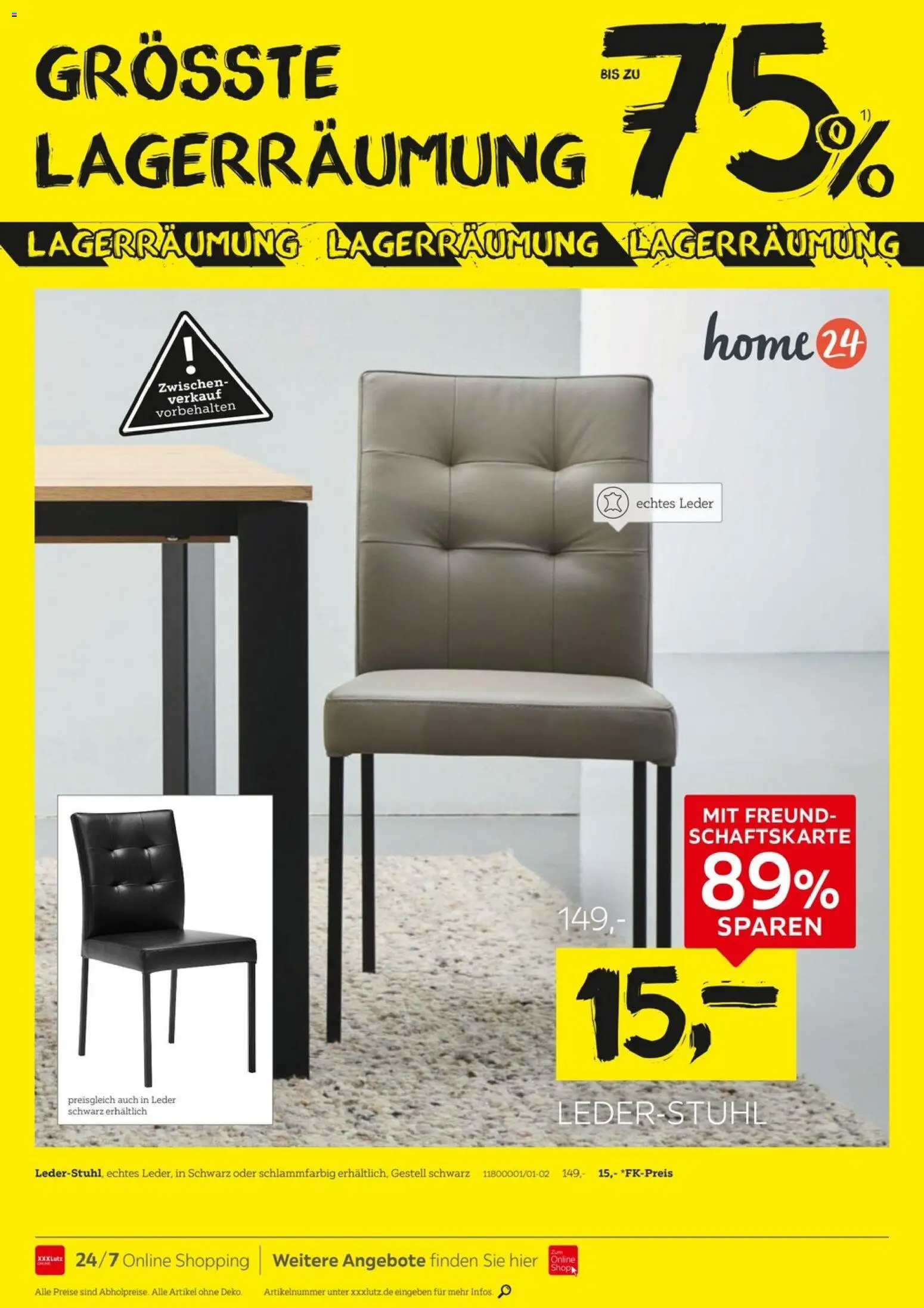 XXXL Lutz Größte Lagerräumung – gültig ab 11.01.2026 | Seite: 6