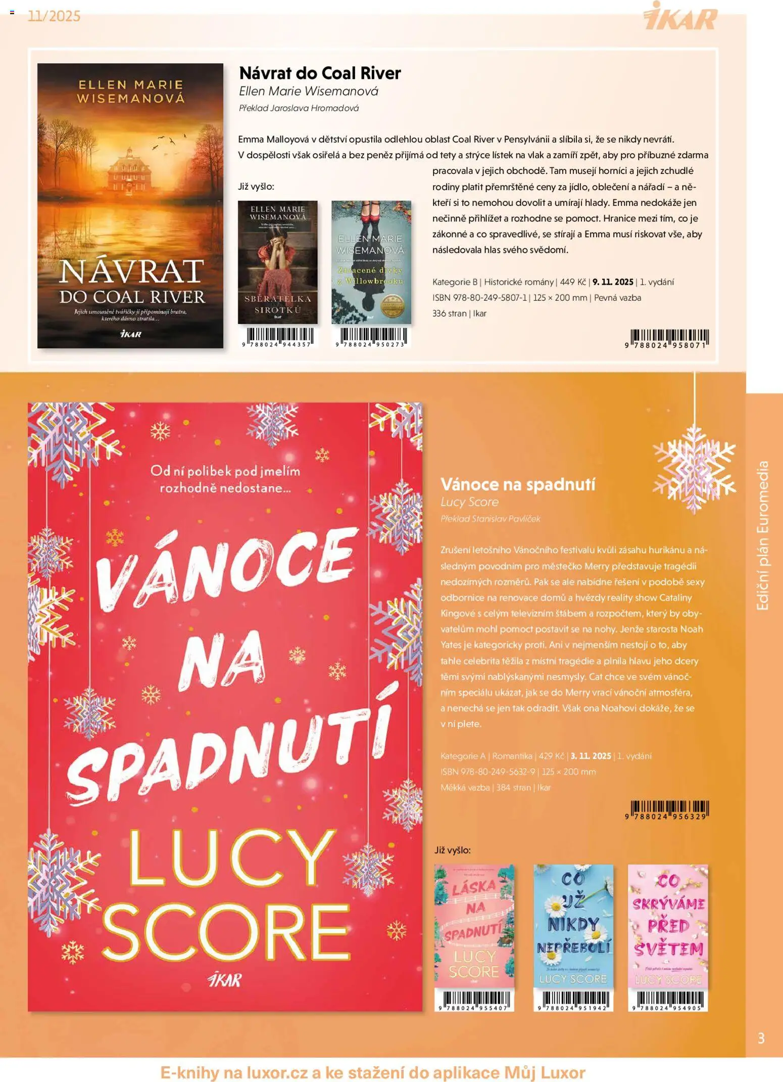 Knižní klub leták - listopad 2025 od 01.11.2025 | Strana: 3 | Produkty: Nářadí, Oblečení