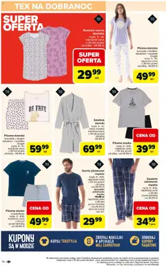 Carrefour Gazetka - Łap super okazje od czwartku od 14.08.2025 | Strona: 14 | Produkty: Szorty, Koszula, Szlafrok, Naklejki