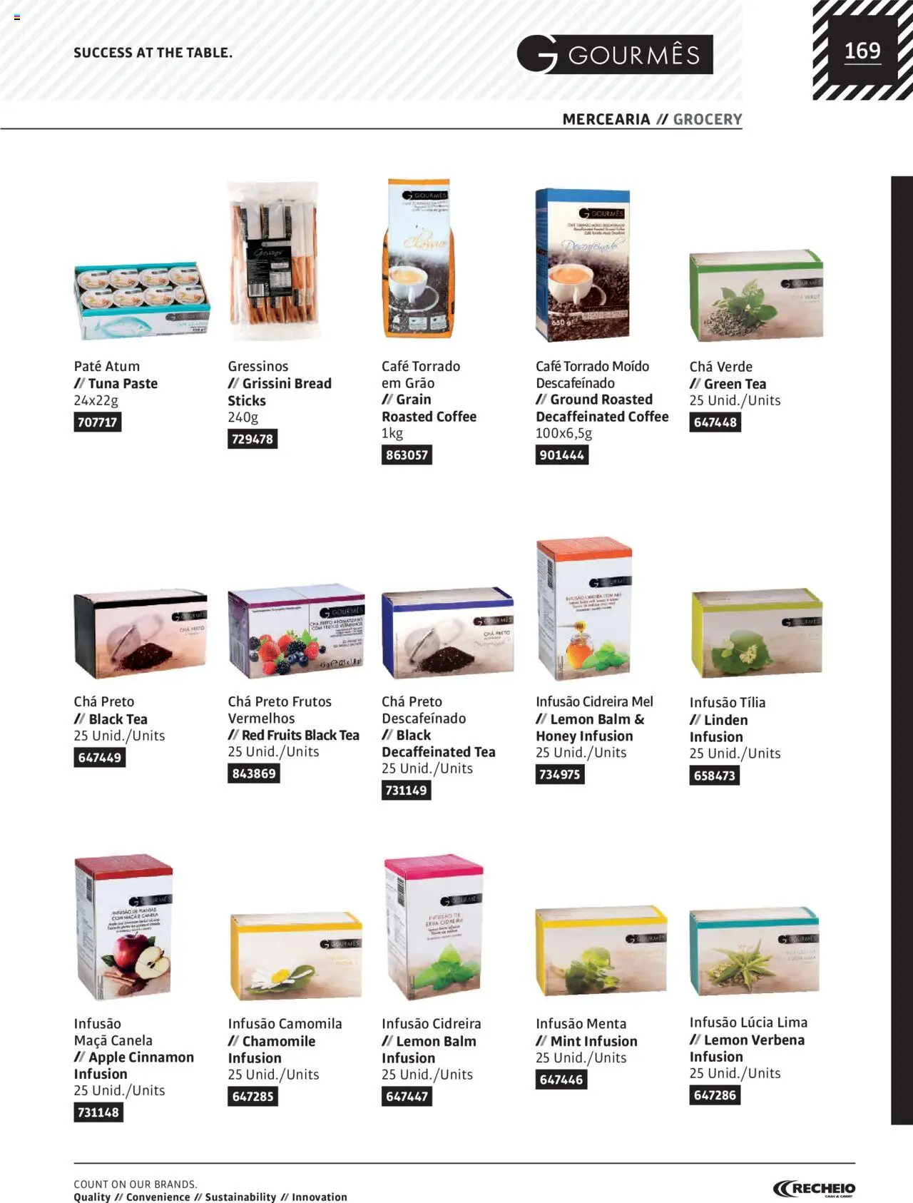 Recheio AS NOSSAS MARCAS │ válido de 19.12.2023 | Página: 169 | Produtos: Canela, Café, Maça, Mel