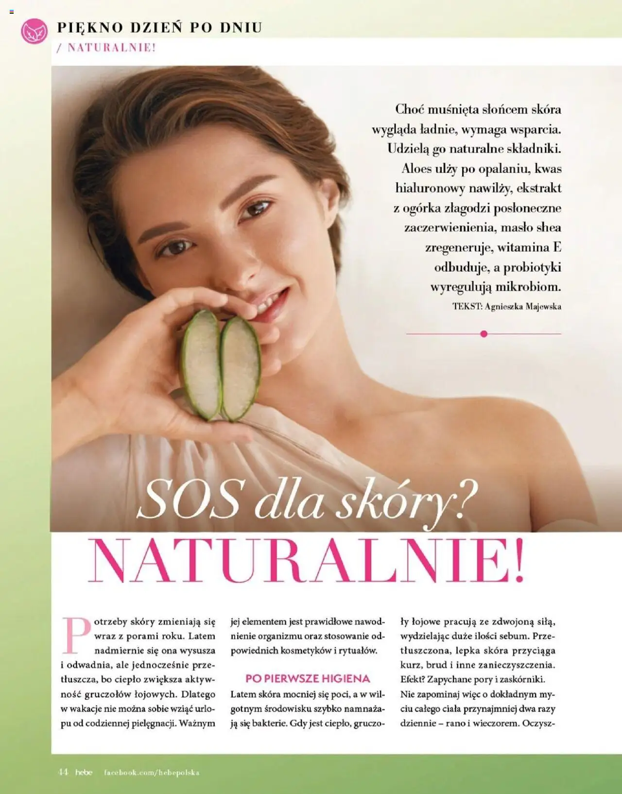 Hebe Gazetka - Magazyn od 01.07.2025 | Strona: 44 | Produkty: Aloes, Masło, Sos