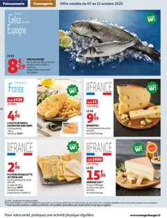 Auchan - Prévisualisation de Auchan prospectus valide à partir de 07.10.2025 | Page: 24 | Produits: Poissonnerie, Raclette, Vin, Chips