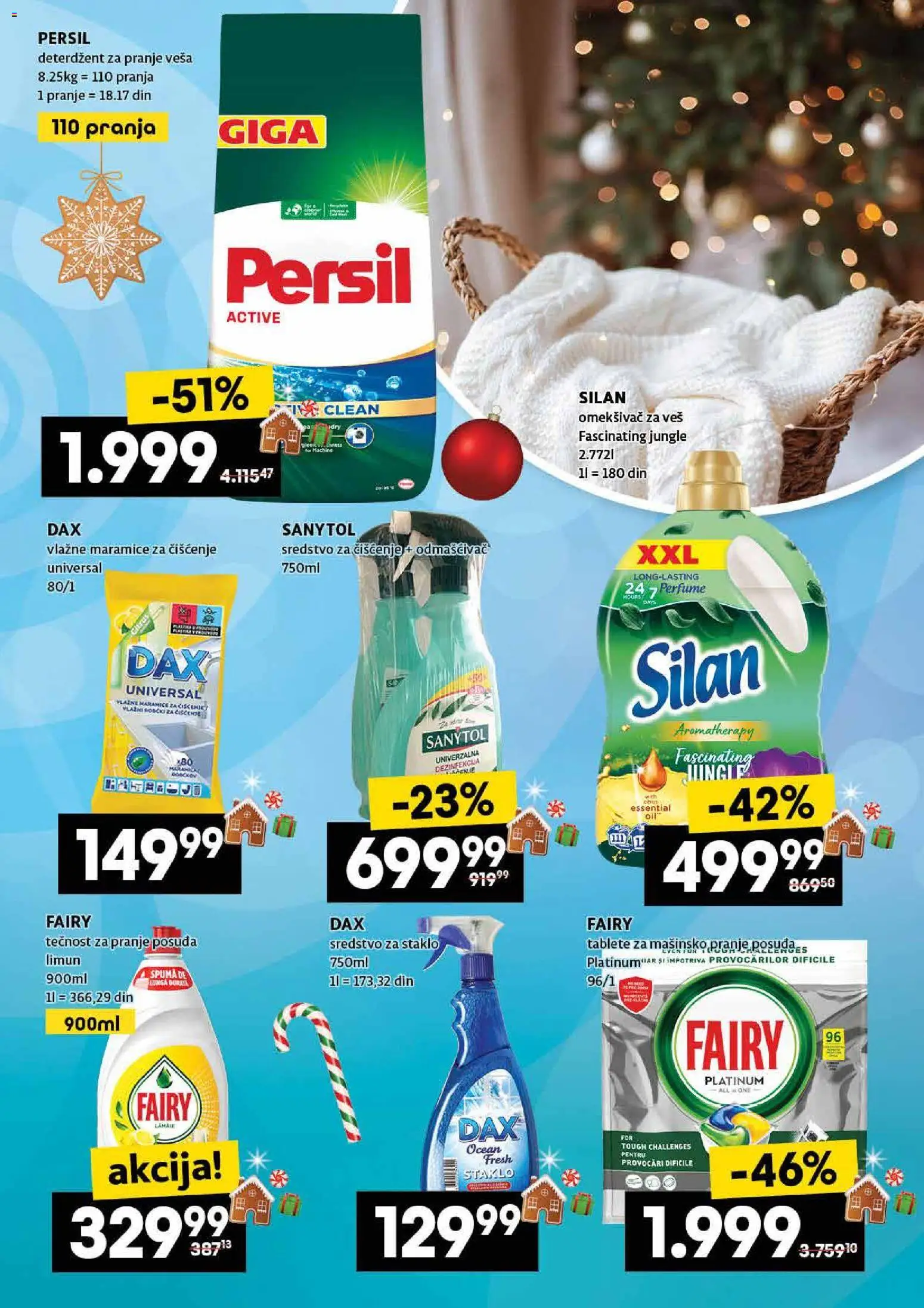 Idea katalog - važi od 18.12.2025 | Strana: 29 | Proizvode: Deterdžent, Limun, Vlažne maramice, Sanytol